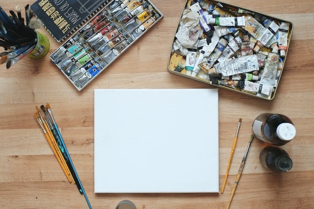 blank, canvas, studio
